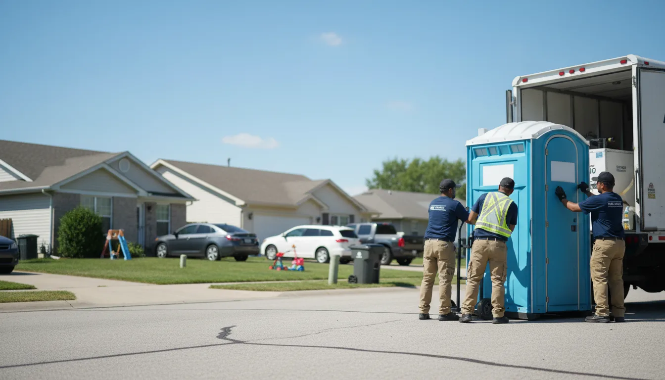 Standard Porta Potty Rentals in Paradise, KS near me